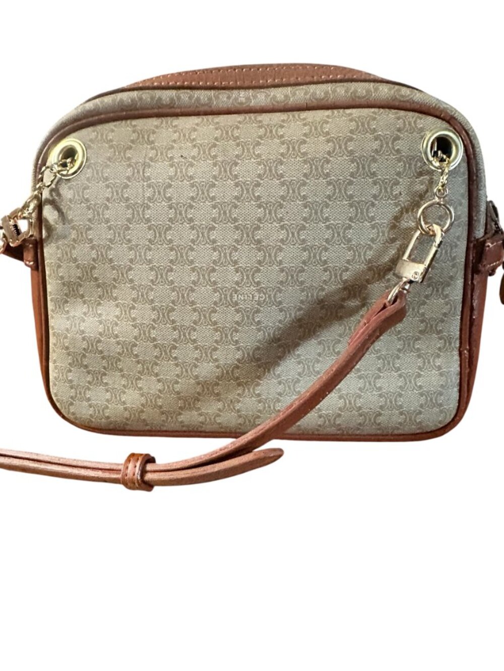 Authentic Vintage Celine Vintage Crossbody Bag w/Damage - Picture 4 of 14